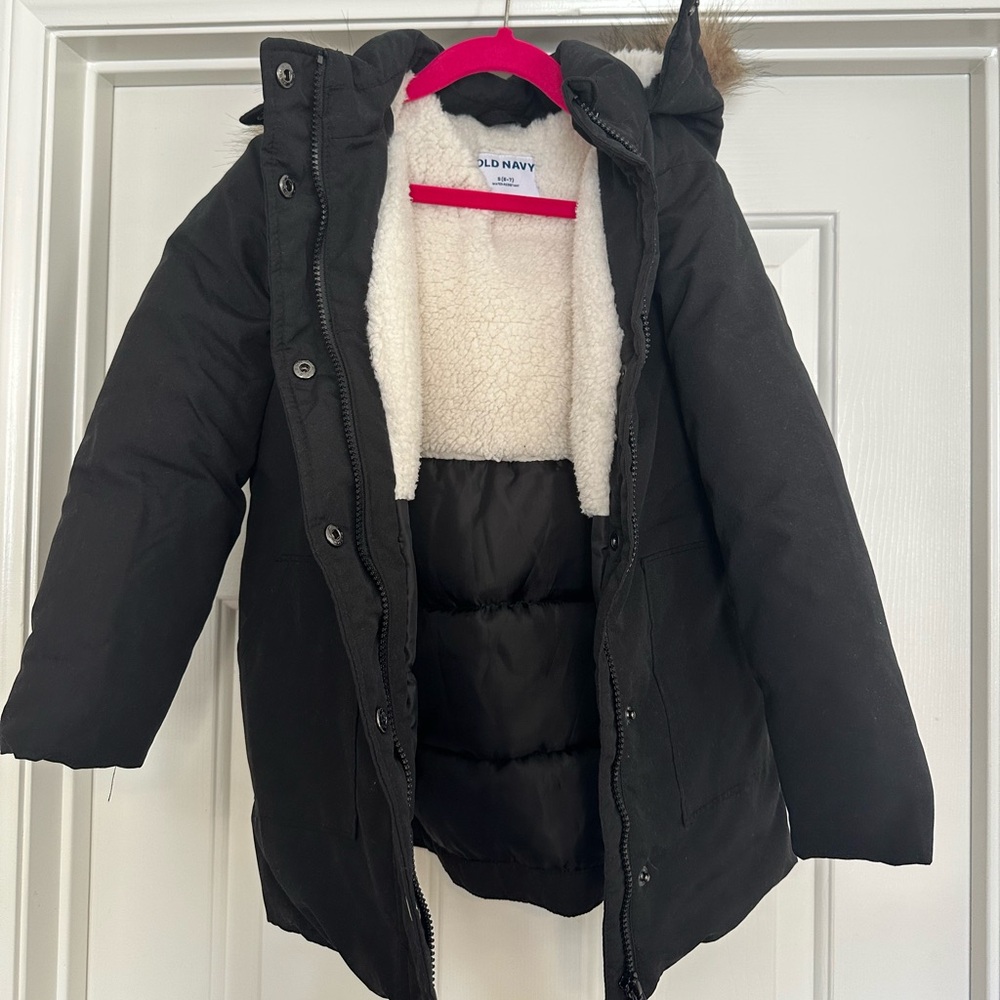 Old Navy Kid’s Coat black size small